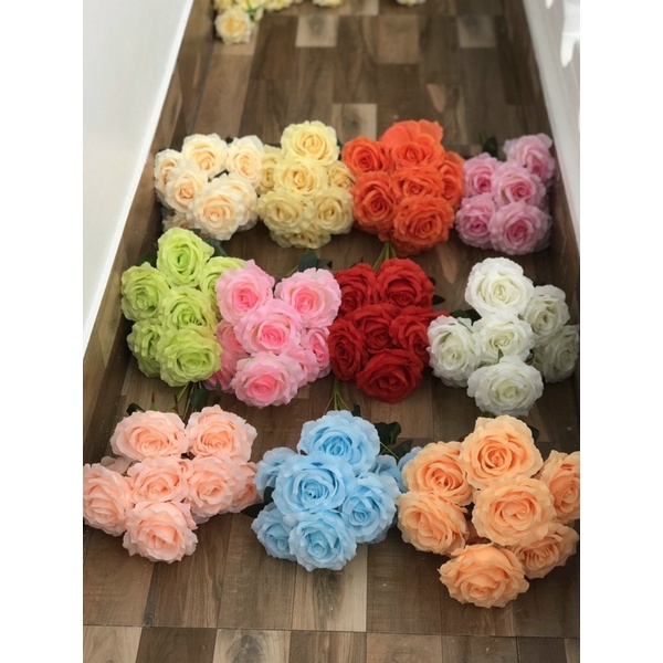 Cụm Hồng 9 bông