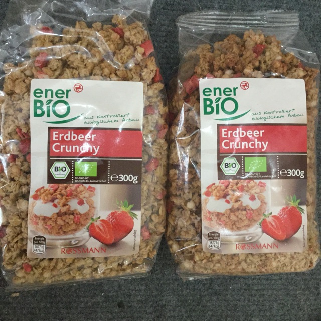 Combo ngũ cốc dâu