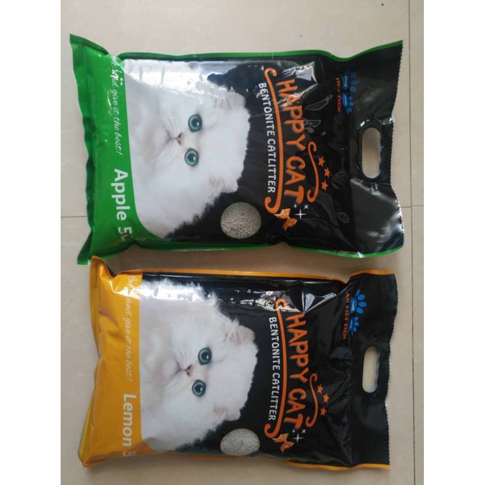 Cát vệ sinh cho mèo Happy Cat 5L (4kg)