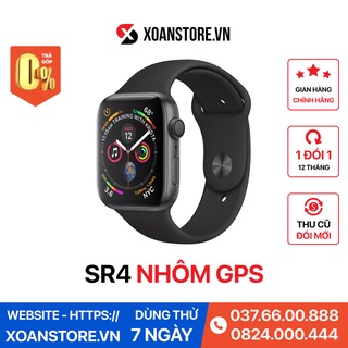 Apple watch series 4 nhôm GPS 40mm và 44mm Mới 99% bảo hành 12 tháng LỖI LÀ ĐỔI tại Xoăn Store