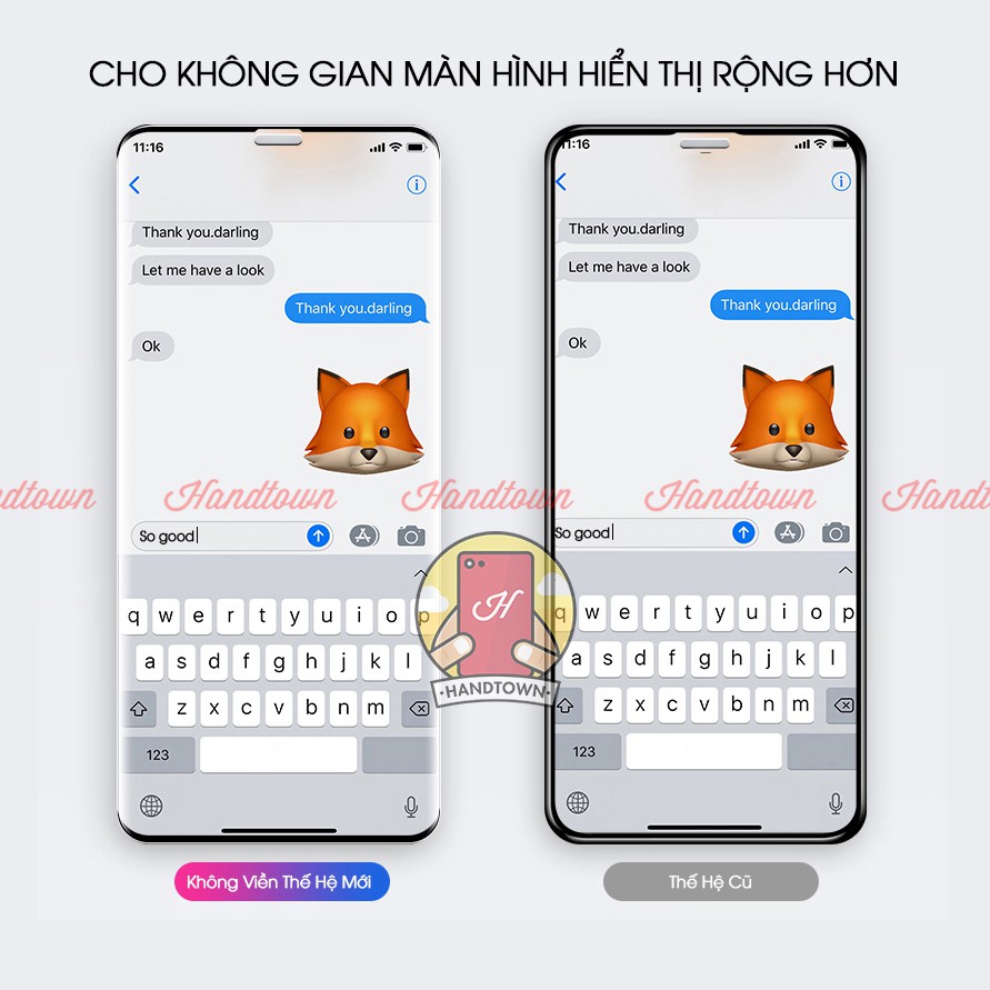 Cường Lực Viền Mỏng Dành Cho Oppo Reno Không Lấn Màn