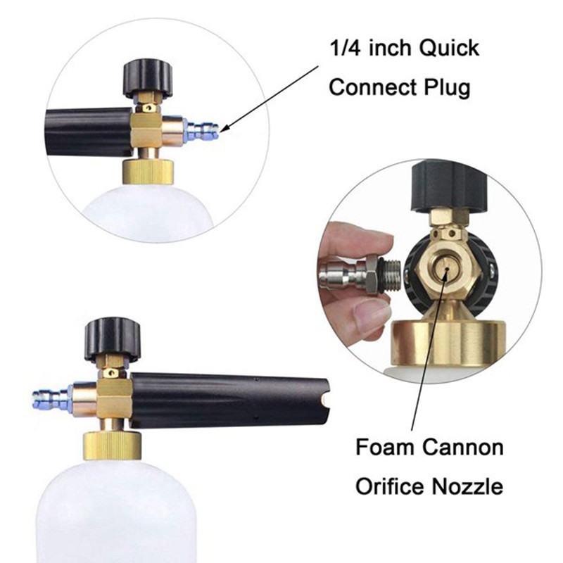 Set 2 đầu vòi phun bọt tuyết 1.0mm