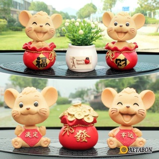Chuột sứ may mắn 2020-chuột lắc lư siêu dễ thương