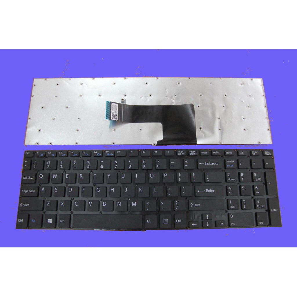 Bàn Phím laptop Sony VAIO SVF15, SVF-15 đen