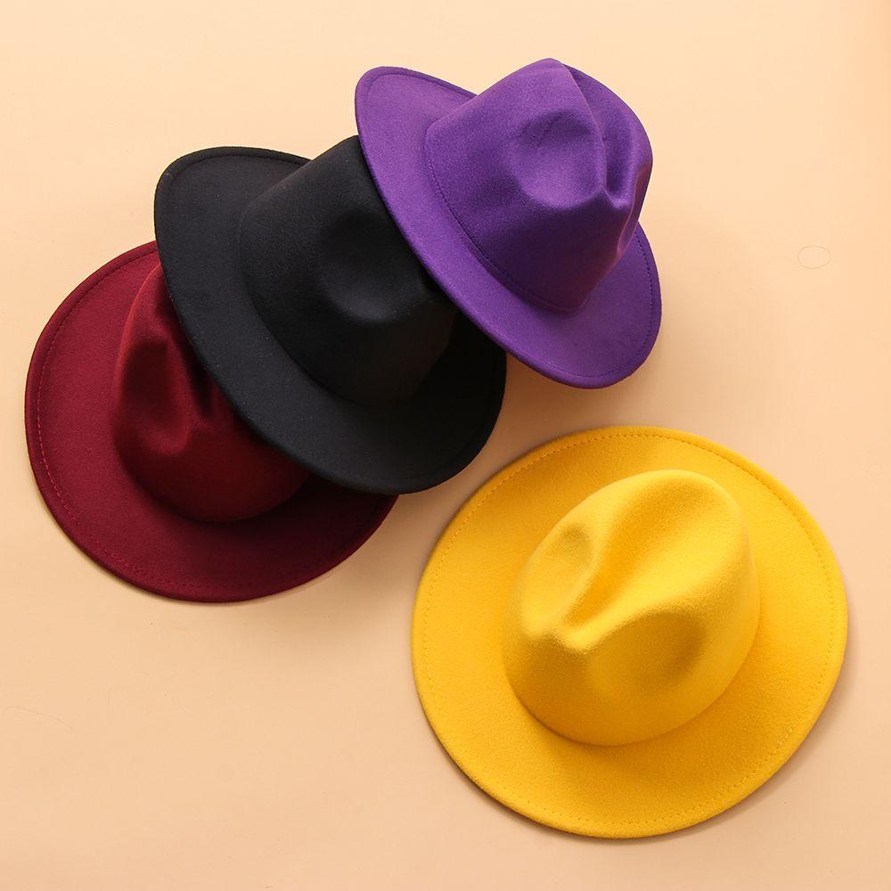 Mũ Fedora Len Thời Trang Nữ Tính