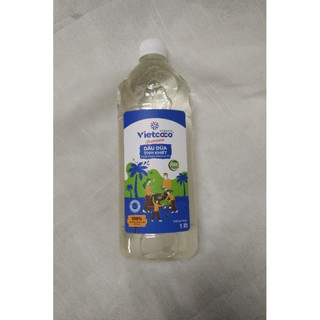 Dầu dừa ép lạnh Vietcoco 100% từ cơm dừa tươi organic