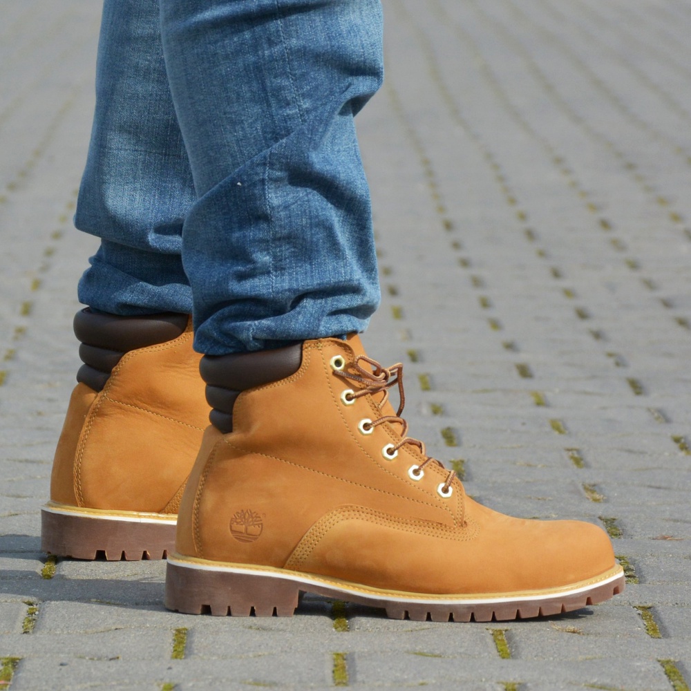 [Original] Timberland Giày Thể Thao Nam 6 inch Basic Alburn Boot WP Wheat Nubuck TB03757824