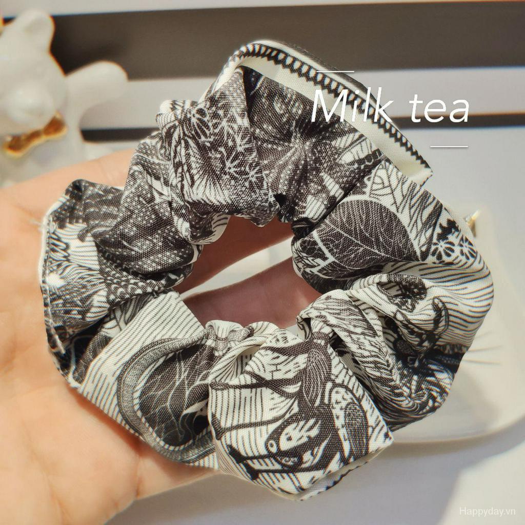 Dây buộc tóc lụa phong cách Hàn Quốc cá tính thời trang dành cho nữ