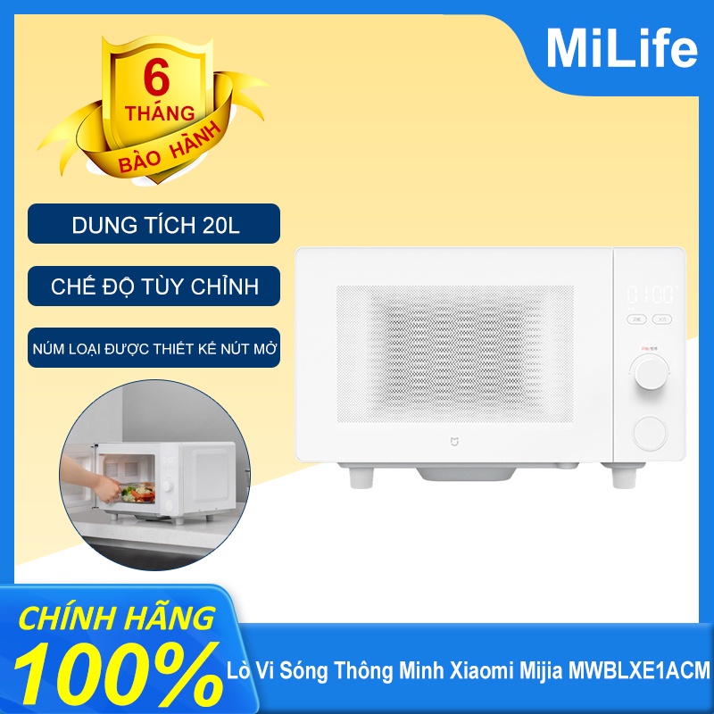 Lò Vi Sóng Thông Minh Xiaomi Mijia MWBLXE1ACM Dung Tích 20L Kết Nối APP-shopmilfie