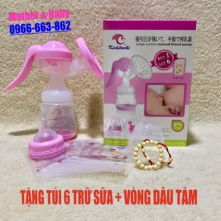 Máy Hút Sữa Cầm Tay Kichilachi - Nhật Bản Tặng kèm 6 túi trữ sữa