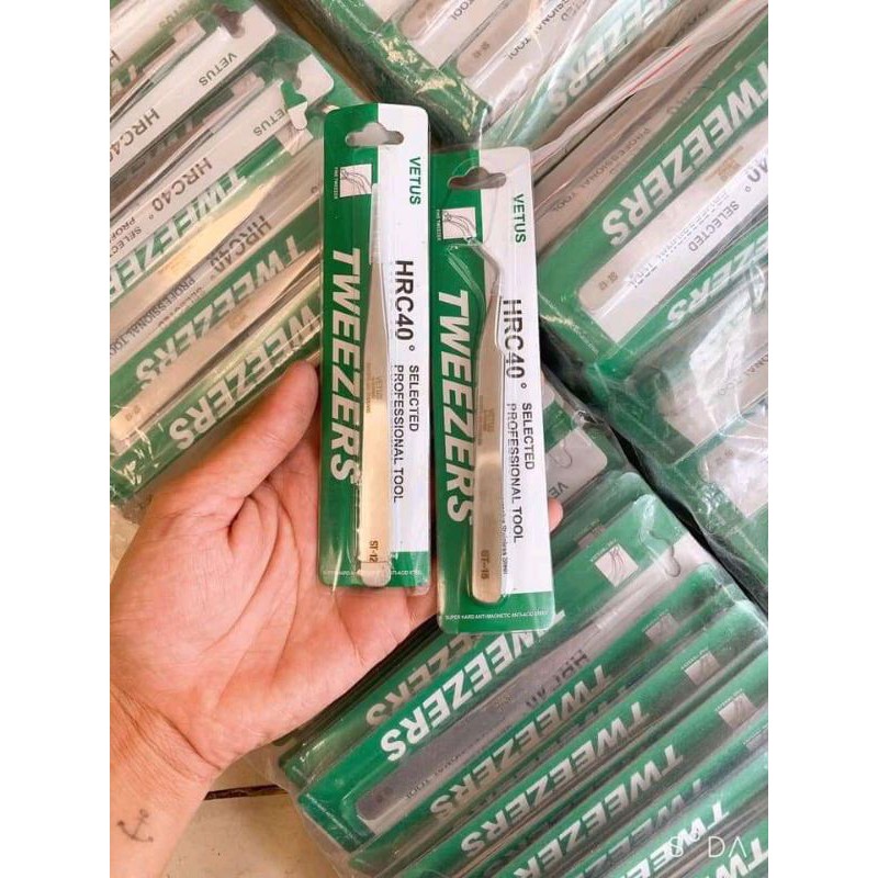 Cặp 2 Cây Nhíp Classic, Nhíp Tách Mi Nối Classic,Dụng Cụ Nối Mi