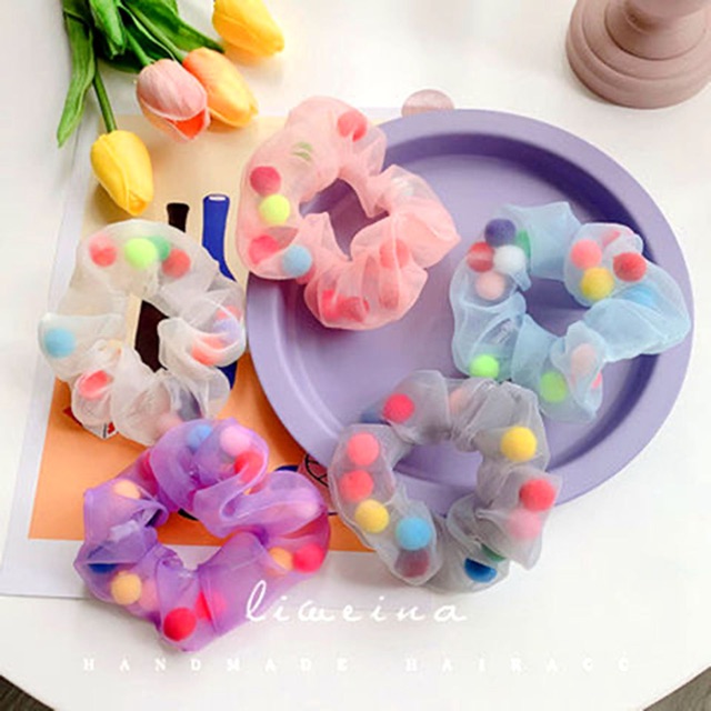 [Mã FAGOGO giảm 12% đơn 99K] schrunchies dây vải buộc tóc mới | BigBuy360 - bigbuy360.vn