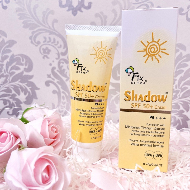 Kem chống nắng Fixderma Shadow SPF 50+ Cream 75g