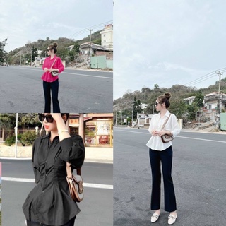 Sơ mi bigsize 50 đến 90kg (M/L/Xl/XXL)( Áo kiểu nữ bigsize)(sơ mi công sở bigsize)(SP011210)