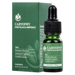 Serum Làm Dịu Da Và Ngừa Mụn Mờ Thâm Caryophy Portulaca Ampoule 10ml