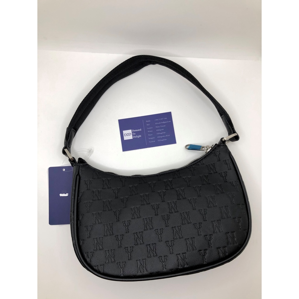 Túi Đeo Vai M.L.B Monogram Embo Hobo Bag Season 2022