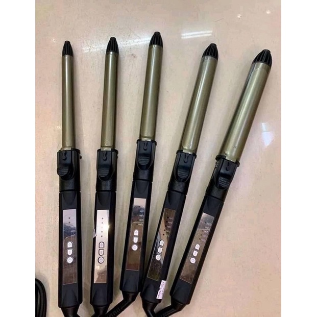 Máy uốn lọn xoăn chuyên nghiệp xoay trục 360 độ chuẩn salon mã 689