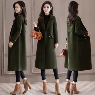 HÀNG NHẬP - ÁO KHOÁC DẠ DÁNG DÀI CAO CẤP