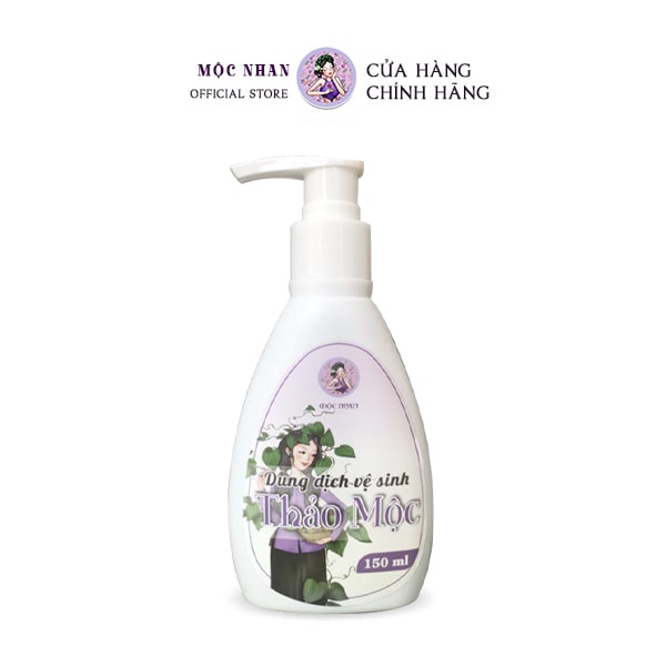 Dung dịch vệ sinh phụ nữ trầu không mát dịu, sạch sâu, khử khuẩn, dễ chịu chính hiệu MỘC NHAN 150ml