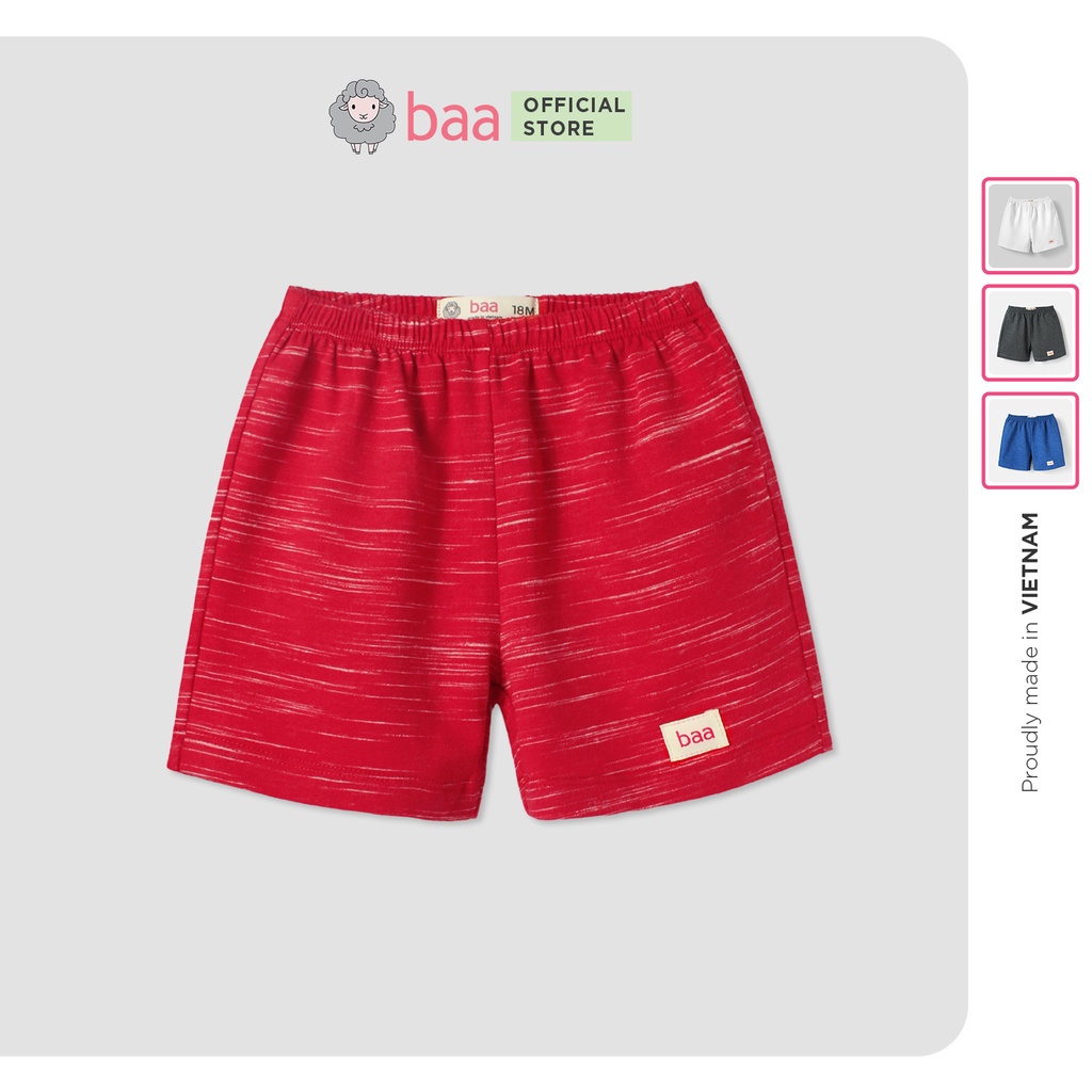 Quần short bé trai BAA BABY cotton cho bé từ 1-7 tuổi - BT-QU28N-02