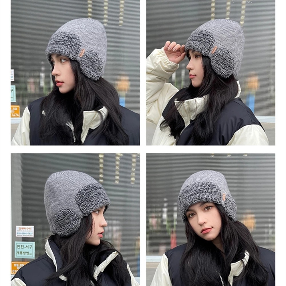 Mũ beanie Che Tai Giữ Ấm Mùa Đông Thiết Kế Mới Cho Nam Và Nữ