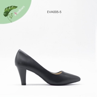 Giày Cao Gót Công Sở Evashoes - Eva005-5(Màu Đen, vân cam, vân đen,vân nâu)