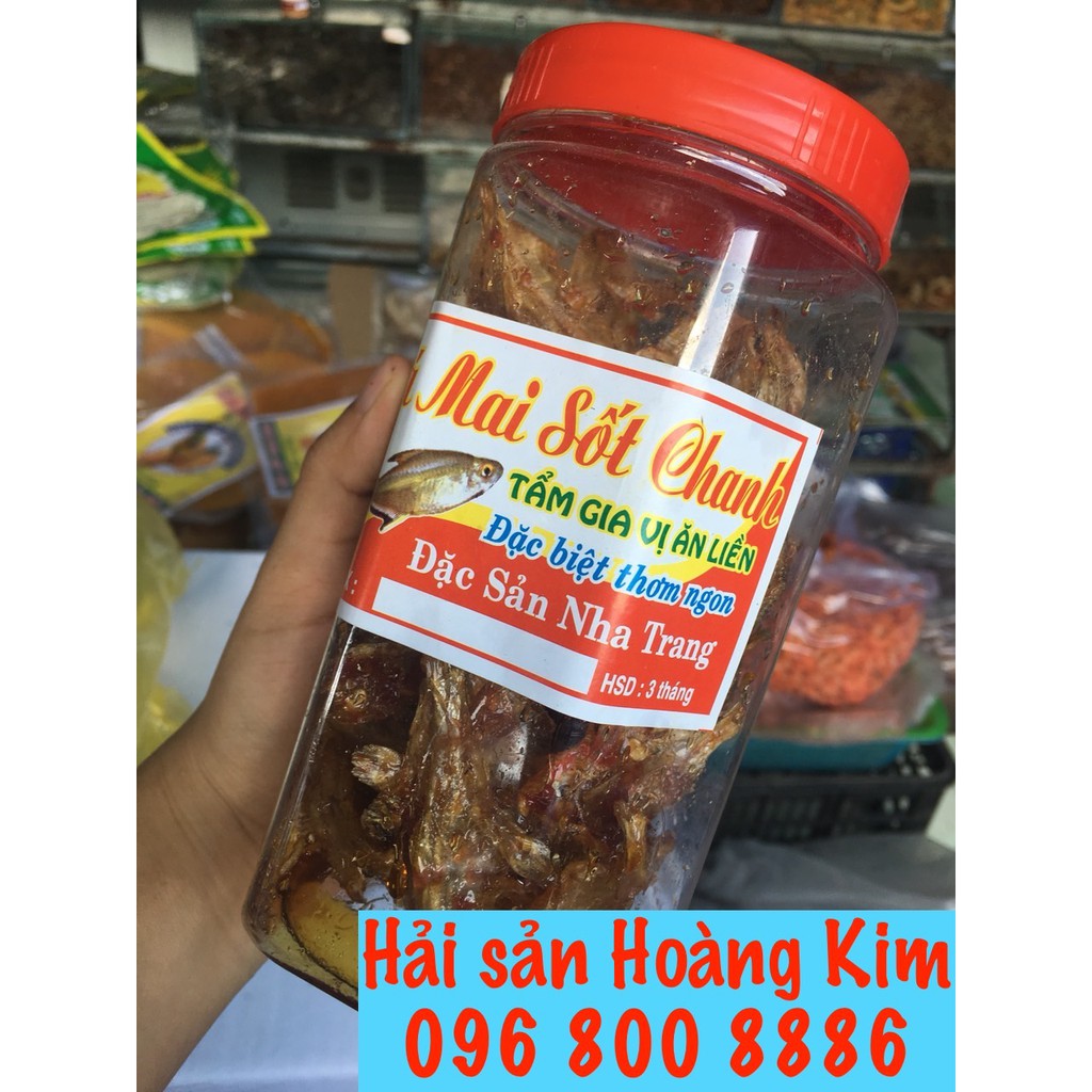 Cá mai sốt chanh hũ 200 gram - Đặc sản Nha Trang
