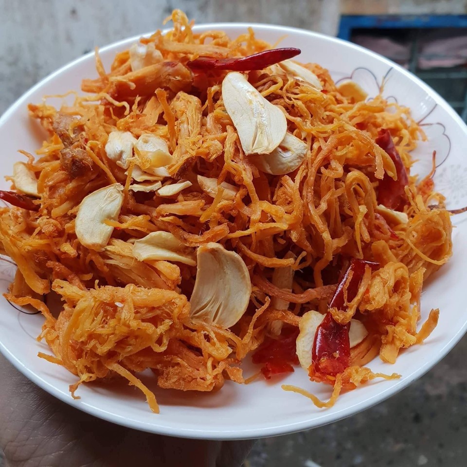 1KG | 2 HỦ KHÔ GÀ BƠ TỎI SẤY CAY THƠM NGON | BigBuy360 - bigbuy360.vn