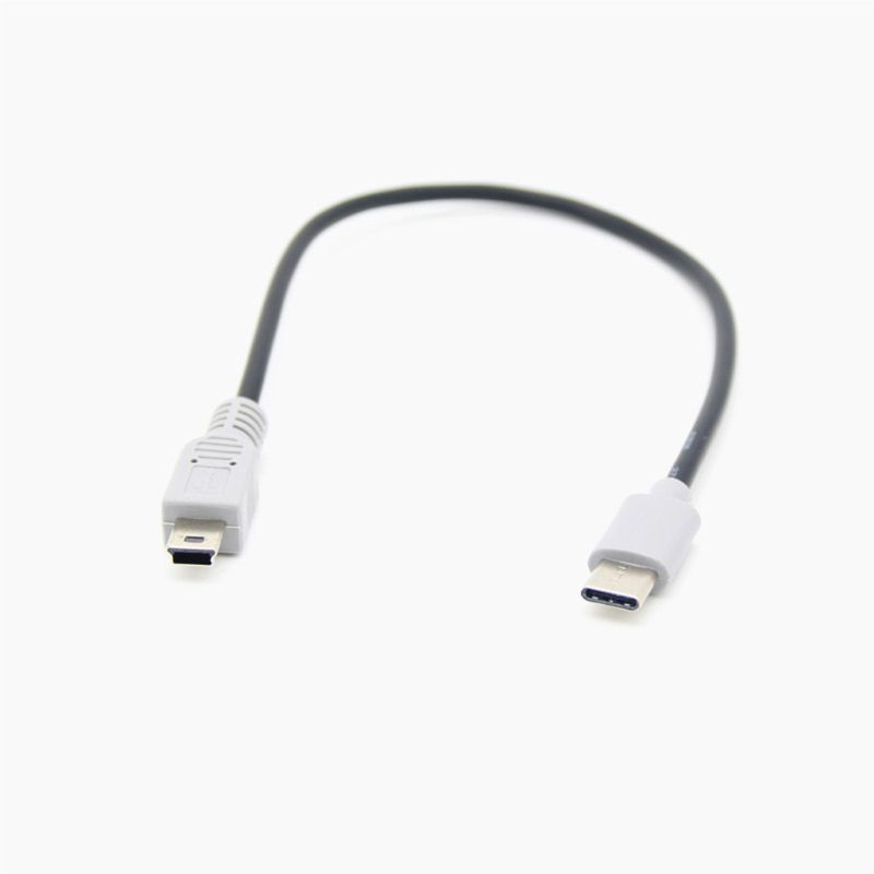 Dây Cáp OTG Chuyển Đổi USB Type C 3 1 Male Sang Mini USB 5 Pin B Male 1M Cho Điện Thoại Di Động