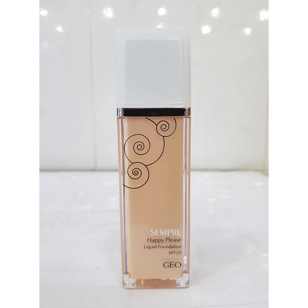 Kem Nền GEO SEMPRE HAPPY &amp; PLEASE LIQUID FOUNDATION Hàn Quốc