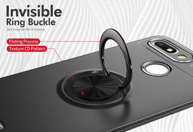 Xiaomi Redmi 6 / 6A ốp lưng chống sốc giá đỡ kiêm nhẫn Ô tô