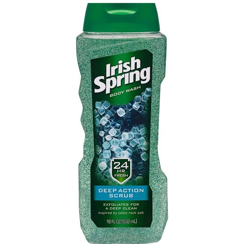 Sữa tắm cho nam Irish Spring 5 in 1 532ml - Hàng Mỹ