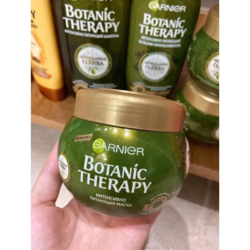 Dầu gội, xả , ủ Garnier Botanic Therapy Oliu, Bộ gội, ủ, xả an toàn chăm sóc tóc HN41