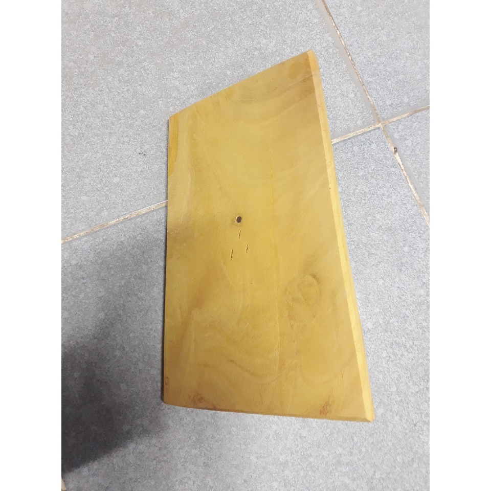Bàn chà gỗ mít lõi bản dày 20mm màu vàng bằng chắc gỗ nguyên chất không mo