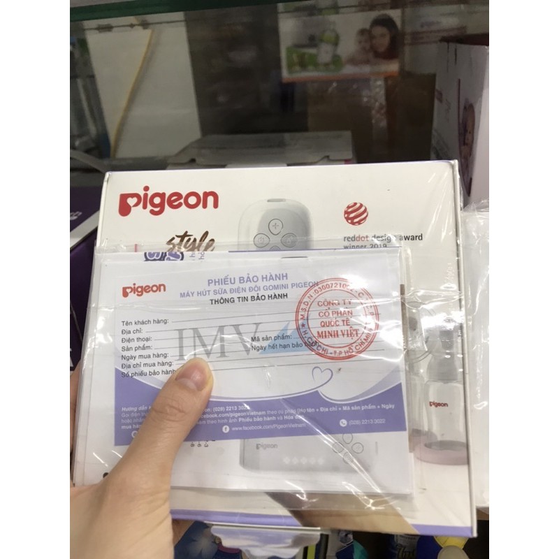 Máy hút sữa Mini Go Pigeon tặng kèm túi trữ sữa