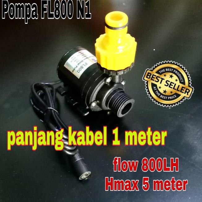 Máy Bơm Nước Chìm Mini Dc 12v 800l / H Fl800