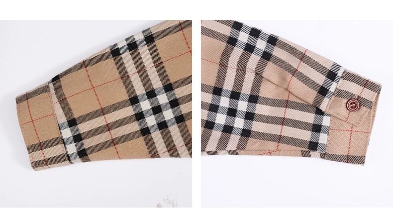 Áo Sơ Mi Tay Dài Vải Cotton Kẻ Sọc Kiểu Phương Tây Xinh Xắn Cho Bé Gái