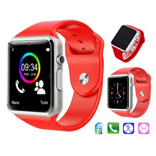 Đồng hồ thông minh kiểu dáng apple watch màu đỏ giá rẻ