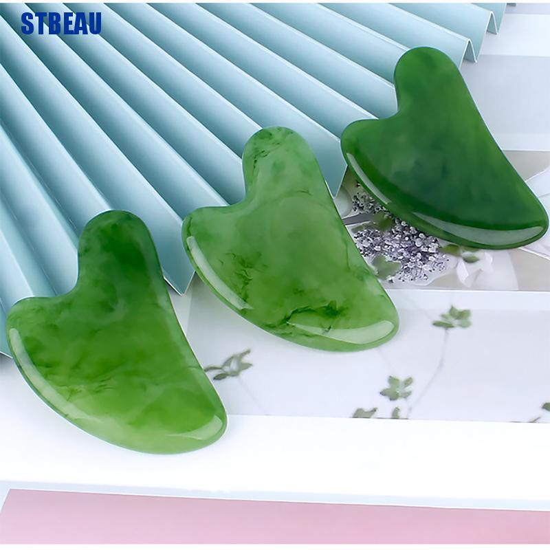 Dụng Cụ Mát Xa Mặt Bằng Nhựa Resin Tự Nhiên