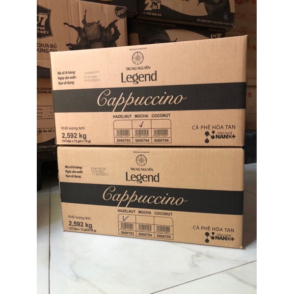 Combo 12 hộp cà phê hòa tan G7 - Cappuccino | BigBuy360 - bigbuy360.vn