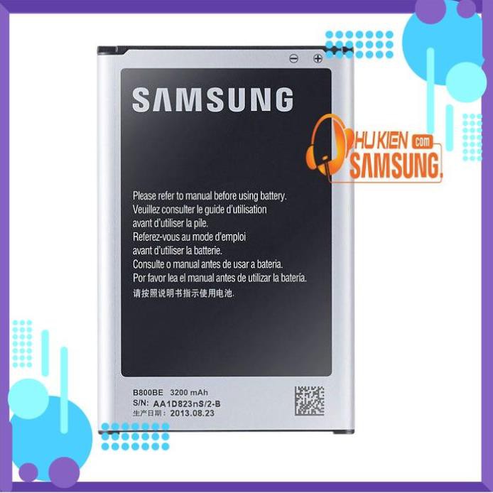 Đẹp rẻ Pin Samsung Galaxy Note 3 N9000,Dung Lượng 3200mAh ,Cam Kết Pin Loại 1
