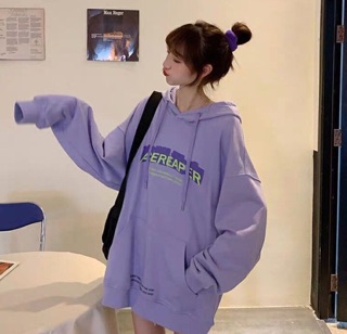☀️Áo Hoddie Nỉ Tím Destruction