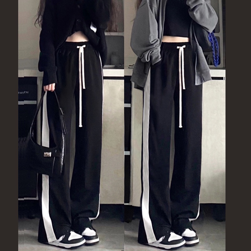 Quần thể thao SUXI lưng cao dáng rộng dành cho nữ có size lớn