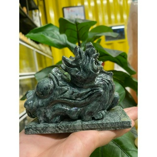 Tỳ hưu mini 10cm - 15cm - 20cm đá ngọc ấn độ | tỳ hưu may mắn | đá phong thủy