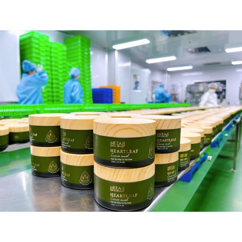 MẶT NẠ DIẾP CÁ MEEA | Trắng da, giảm mụn - sưng đỏ, mờ thâm sạm, thải độc da, làm dịu mát da TẶNG CỌ