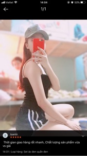 SET ÁO 2 DÂY QUẦN ĐÙI (ẢNH THẬT)