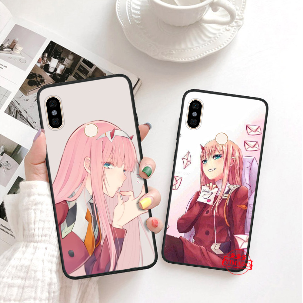 Ốp Điện Thoại Dẻo Họa Tiết Hoạt Hình Franxx Wiki Zero Two Cho Redmi 5 Plus 5a 6 Pro 6a 7 7a 8 8a 20g