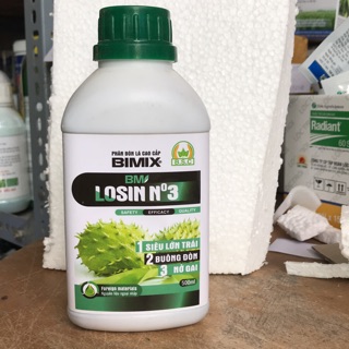 Phân bón lá lớn trái mãng cầu xiêm losin n3 chai 500ml