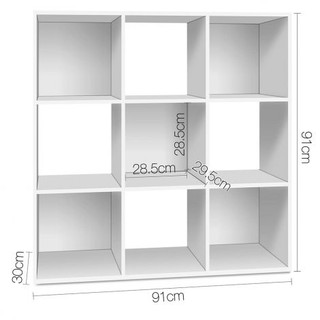 KỆ SÁCH VUÔNG 3x3 - CUBE SHELF 3x3