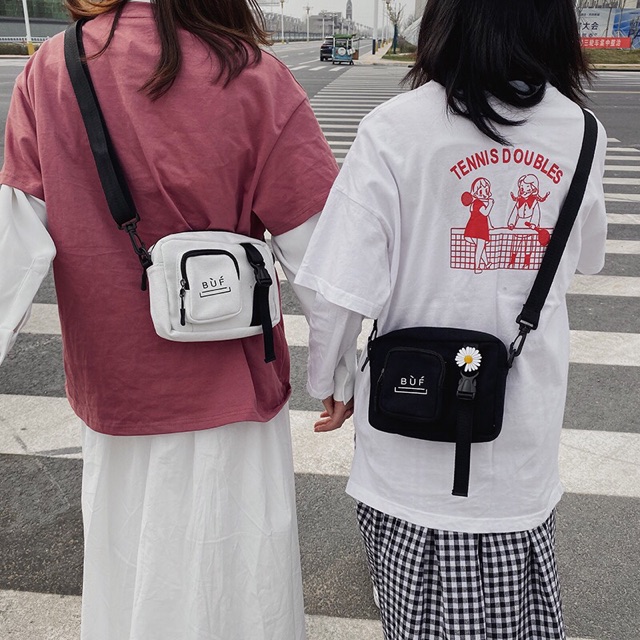 Túi đeo chéo 1 nịt buf unisex ( có sẵn)